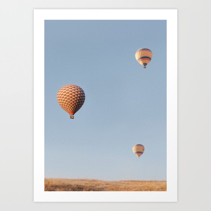 Hot Air Balloons II Art Print
