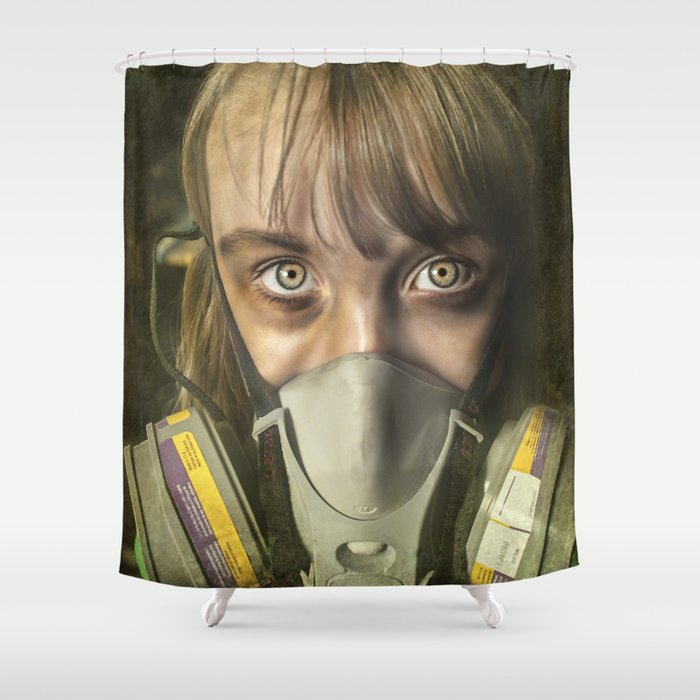 The day after ~ Survivor (treated version) Shower Curtain