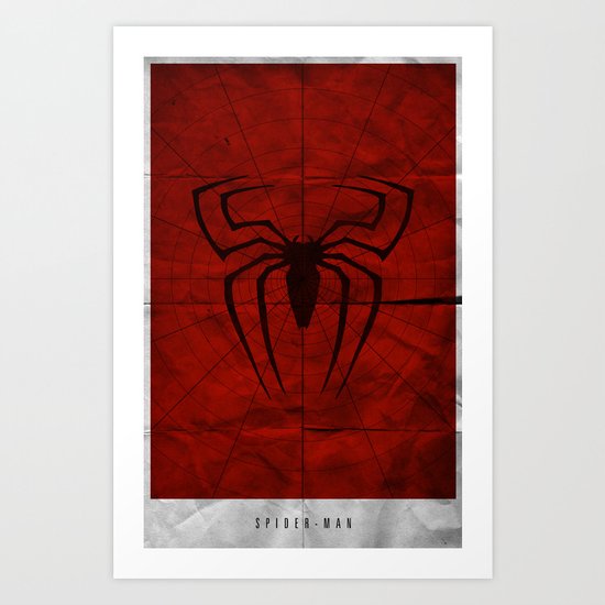 SPIDERMAN Art Print