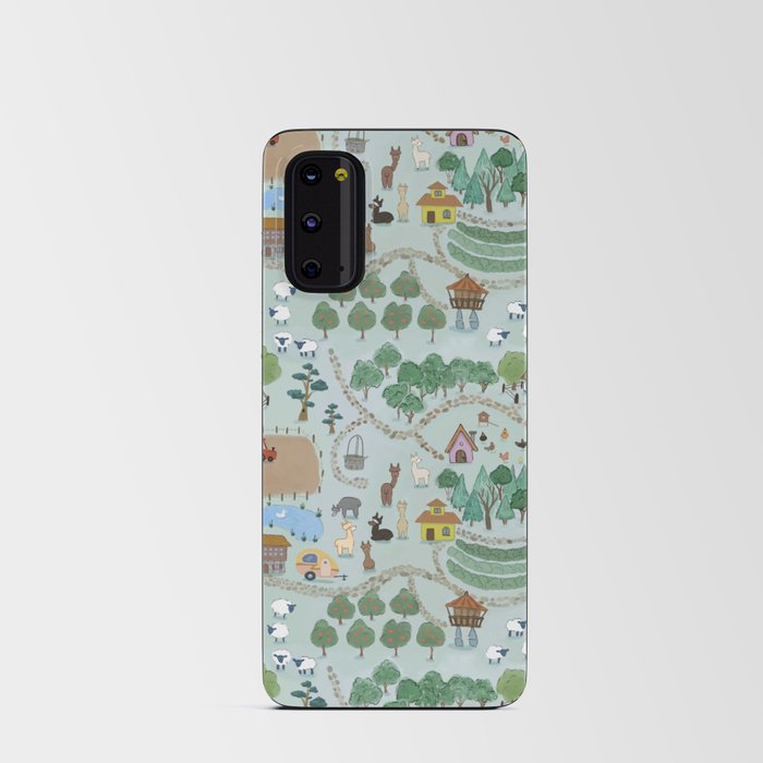 Countryside village life  Android Card Case