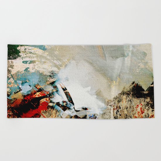 Embouteillage Beach Towel
