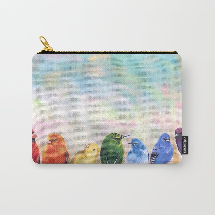 The Chakra Birds Carry-All Pouch