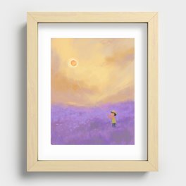 The Sun on a String Recessed Framed Print