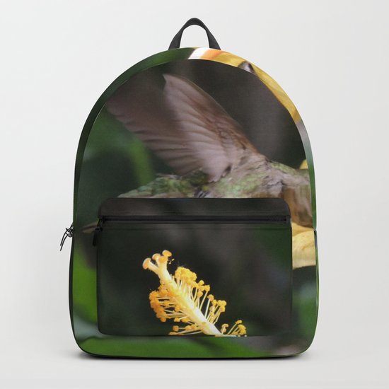 Hibiscus and Visitor Backpack