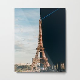 Two Faced Metal Print