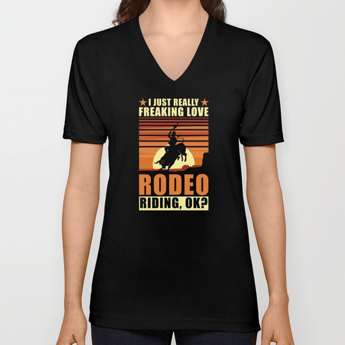 Rodeo V Neck T Shirt