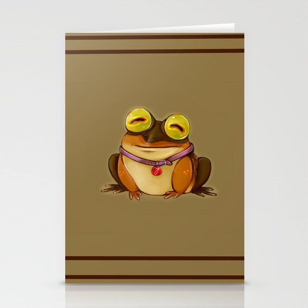 My pet Toad Stationery Cards