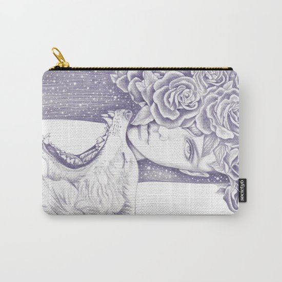 Night Of The Wolf Carry-All Pouch