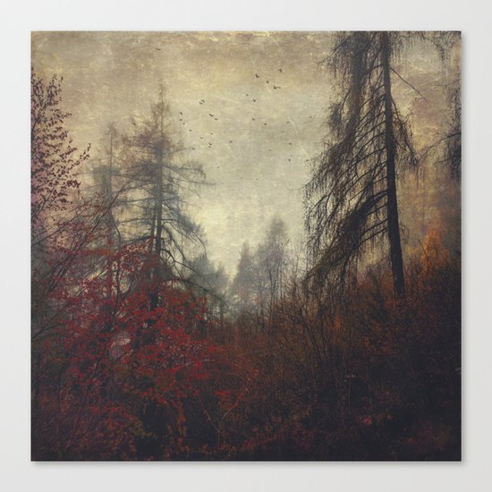 the day you went away Canvas Print