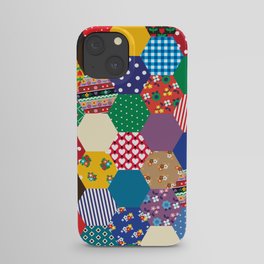 Hexagonal Patchwork iPhone Case