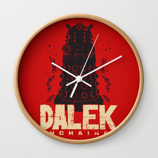 Dalek Unchained Wall Clock