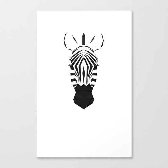 Zebra Canvas Print