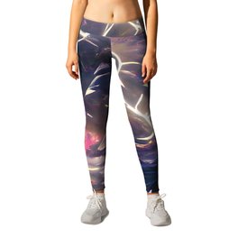 Colourful Abstract Dark Glowing Thunder Clouds AI Art  Leggings | Aiart, Cloud, Ink, Storm, Balck, Pattern, Glow, Thunder, Fantasy, Graphicdesign 