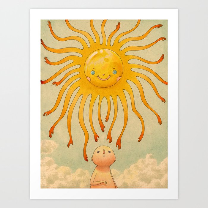Summer Sun Art Print