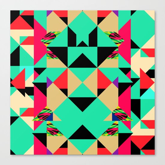 Colour Cuts #2 Canvas Print