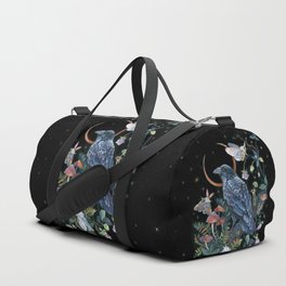 Moon Raven  Duffle Bag