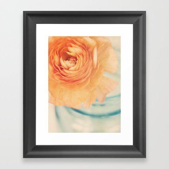 Orange crush Framed Art Print