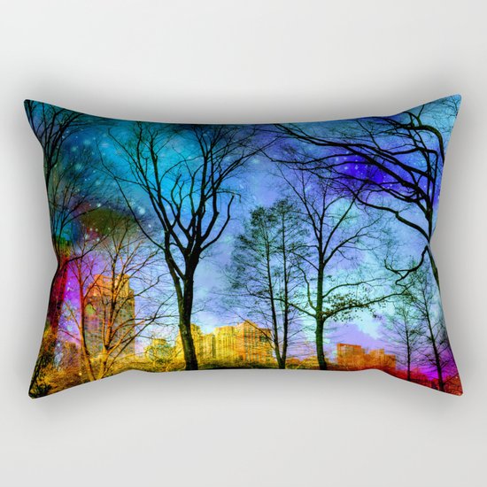 Magical sky Central Park Rectangular Pillow