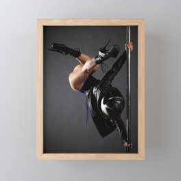 Pole Heels Framed Mini Art Print