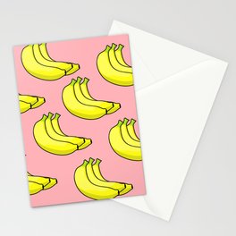 Iconic Cartoon Banana Patern Stationery Cards