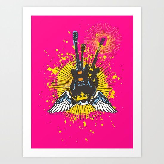Eye in the Sky Art Print