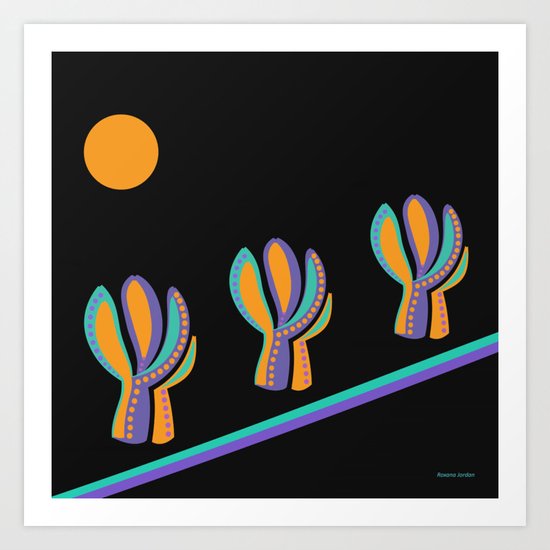 Tree-some Art Print