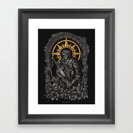The First Flame Framed Art Print