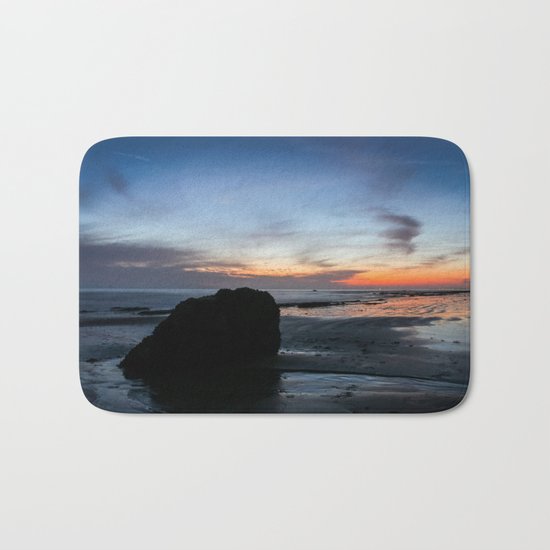 Sunset Handry's Beach Bath Mat