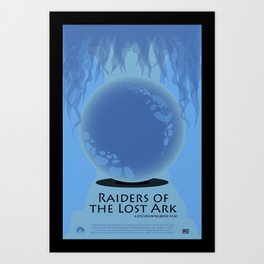 Raiders of the Lost Ark Movie Poster Art Print