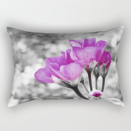 Fuchsia fLOWERS Rectangular Pillow