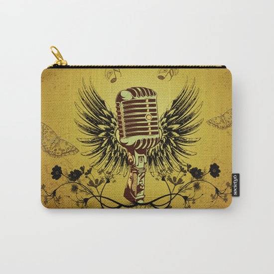 Music, microhpone Carry-All Pouch