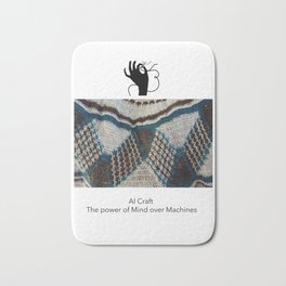 The Power of Mind Over Machines Bath Mat