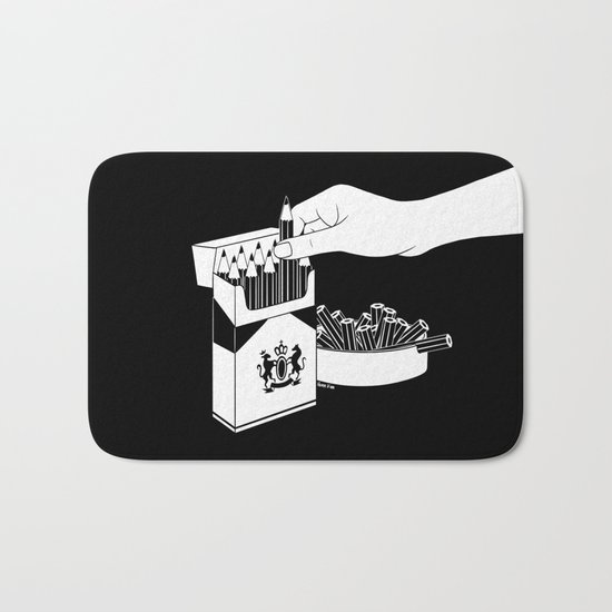 Art Addiction Bath Mat