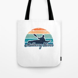 Mullberry River kayak canoe. Perfect present for mother dad friend him or her  Tote Bag | Mullberry Beach, Mullberry Kayaking, Mullberry Gift, Mullberry Vintage, Mullberry Retro, Mullberry Trip, Mullberry Art, Mullberry Boat, Mullberry Canoe, Mullberry 
