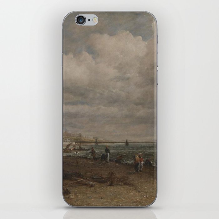 Ships on the bay by John Constable iPhone Skin