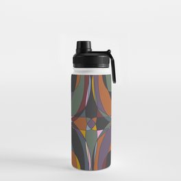 Retro Geometric #13 Water Bottle