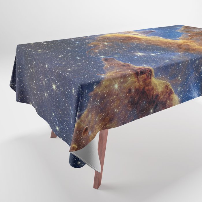 Nasa and esa picture 75 : pilliers of the creation by James Webb telescope Tablecloth