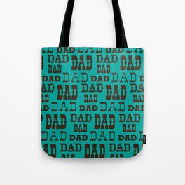 Father's Day Pattern Tote Bag