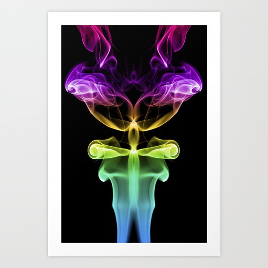 Smoke Photography #40 Art Print