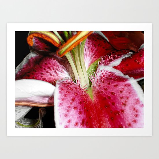 Pink Art Print