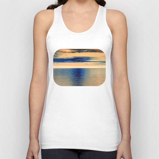 Sunset at Sea 07 Unisex Tank Top