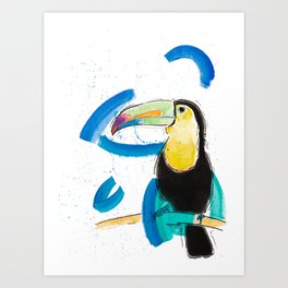 Toucan Tell if Toucan Should Art Print