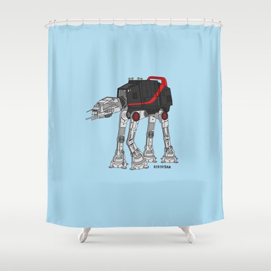 ATATATEAM Shower Curtain
