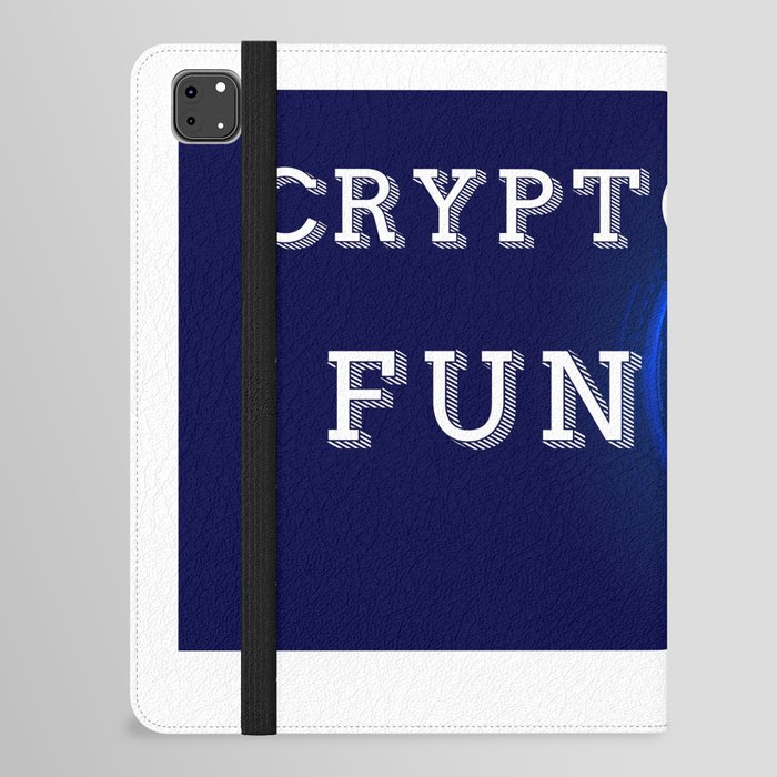 Crypto fun currency  iPad Folio Case
