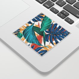Tropical pattern Sticker