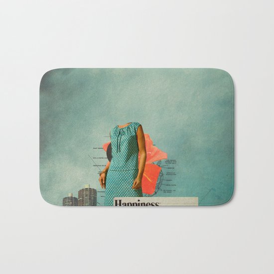 Happiness Here Bath Mat