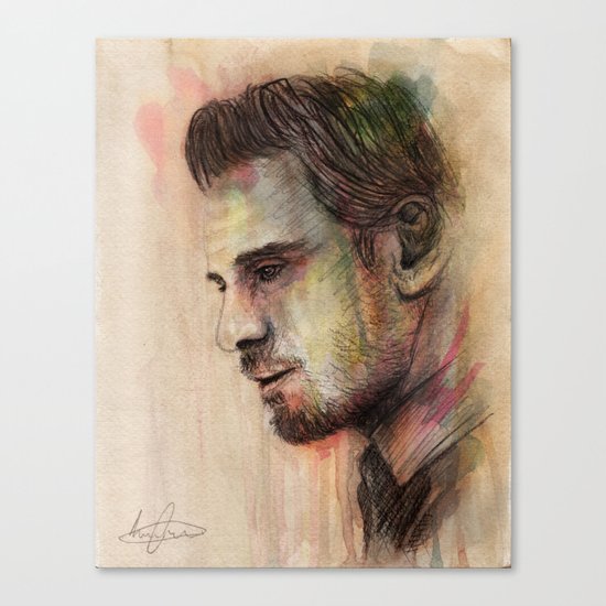 Michael Fassbender Canvas Print