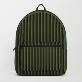 Green pleated stripe Backpack | Pleated, Digital, Graphicdesign, Pattern, Green, Showercurtain, Vertical, Linear, Bedlinen, Forestgreen 