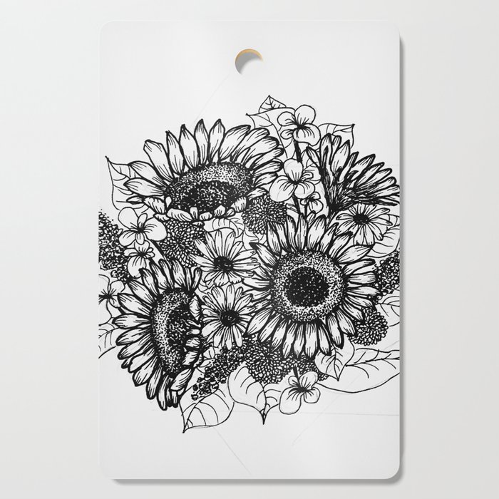 sunflowerful Cutting Board