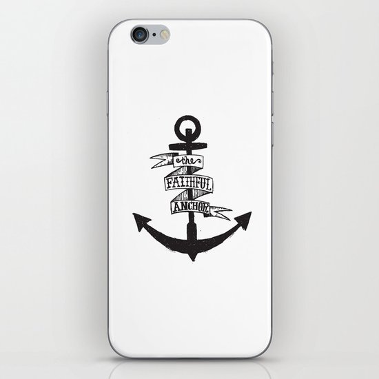 The Faithful Anchor iPhone & iPod Skin